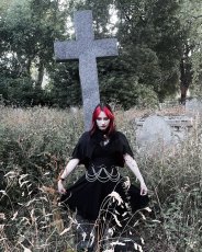 画像13: Gothic vampire shadow bat-shaped capelet / ボレロ【DARK IN LOVE】 (13)