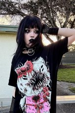 画像2: Hell Kitty Tee / Ｔシャツ【VampireFreaks】 (2)