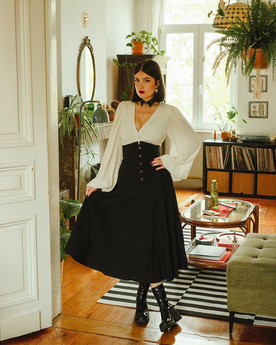 画像7: Sable Hex Skirt / 漆黒の呪文 / スカート【KILL STAR】 (7)