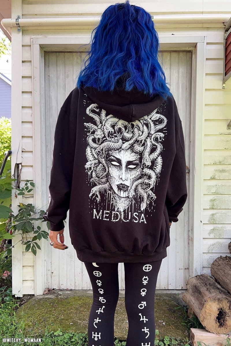 画像6: Medusa  Zipper Hoodie / メデューサ / ZIPパーカー【VampireFreaks】 (6)