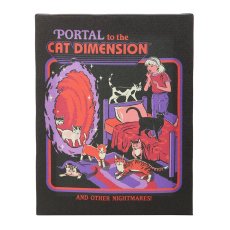 画像3: The Cat Dimension / Steven Rhodes / キャンバスポスター【GOTHIC HOMEWARE】 (3)