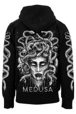 画像1: Medusa  Zipper Hoodie / メデューサ / ZIPパーカー【VampireFreaks】 (1)
