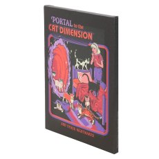 画像4: The Cat Dimension / Steven Rhodes / キャンバスポスター【GOTHIC HOMEWARE】 (4)