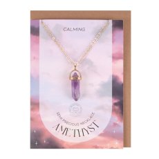 画像2: Amethyst Crystal Necklace / アメジスト / ネックレス【GOTHIC HOMEWARE】 (2)