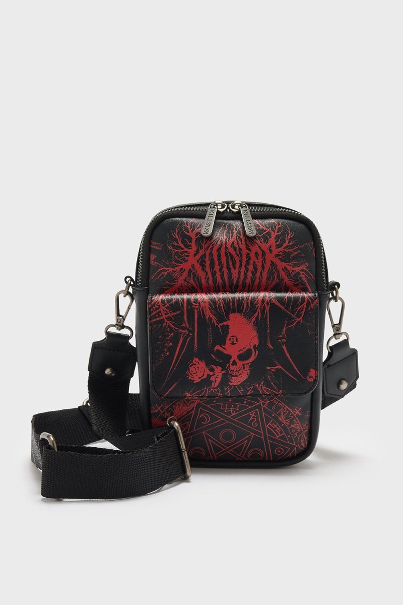 画像2: Headstone Crossbody Bag / 墓碑 / ボディバッグ【KILL STAR x ALCHEMY】 (2)