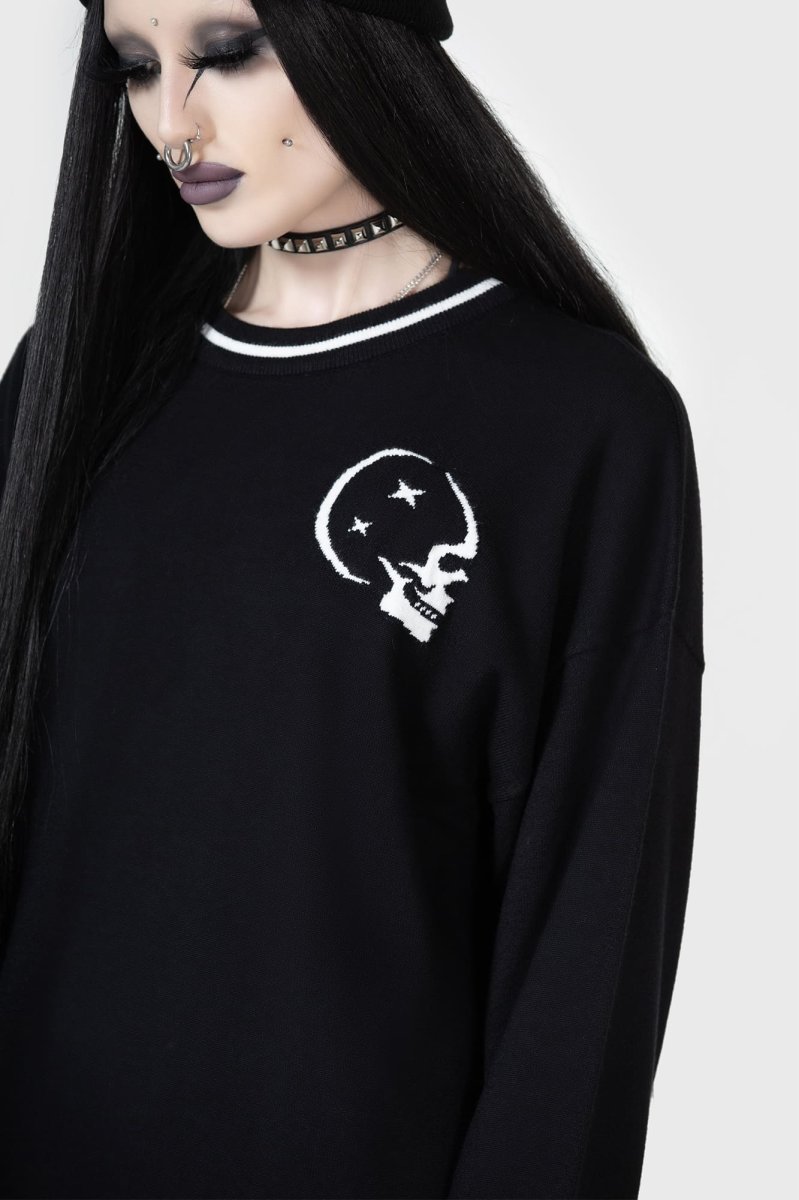 画像5: Midnight Games Sweater/ ニットトップス【KIHILIST】 (5)