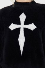 画像2: Dead Romantic Sweater / BLACK / 死のロマンス / ニットトップス【KILL STAR】 (2)