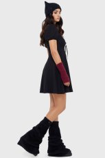 画像4: Dark Night Leg Warmers / BLACK / レッグウォーマー【KILL STAR】 (4)