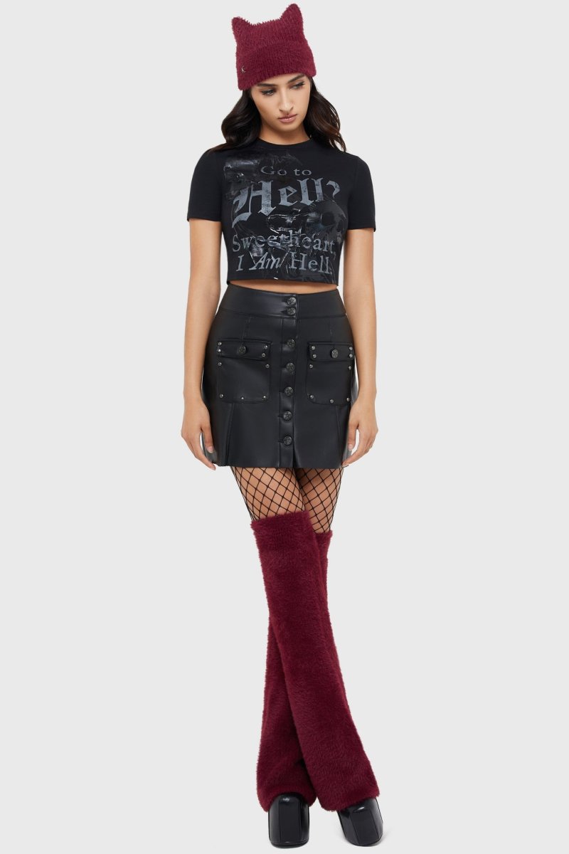 画像3: Katnip Hat / Red / 猫耳 / ニット帽【KILL STAR】 (3)