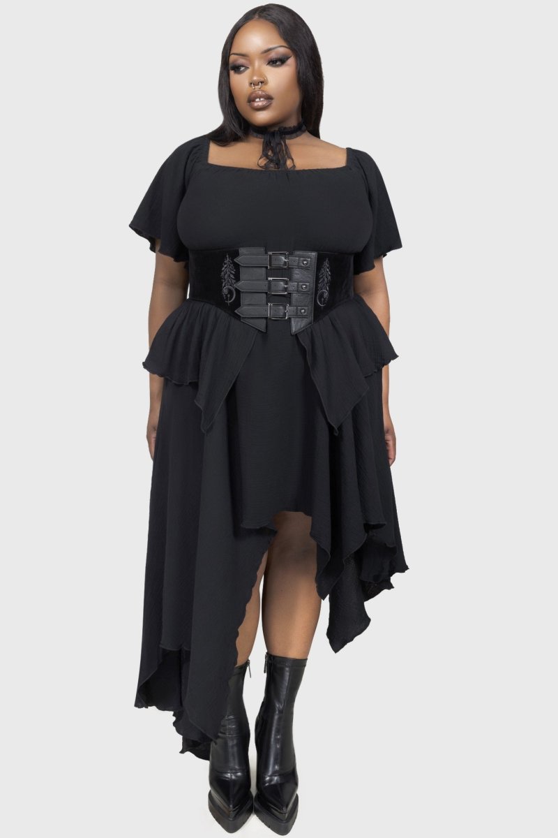 画像7: Nyx Garden Belt / 夜の女神の庭園 / コルセットウエストベルト【KILL STAR】 (7)