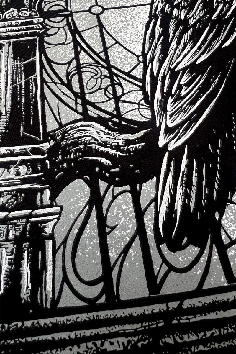 画像5: Cathedral Crow Hoodie / カラスと大聖堂  / パーカー【VampireFreaks】 (5)