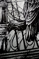 画像5: Cathedral Crow Hoodie / カラスと大聖堂  / パーカー【VampireFreaks】 (5)