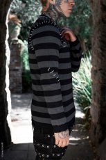 画像8: Autopsy Stitch Striped Sweater / 薄手ニット【VampireFreaks】 (8)