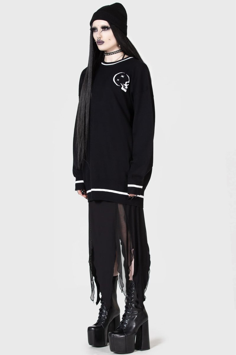 画像4: Midnight Games Sweater/ ニットトップス【KIHILIST】 (4)