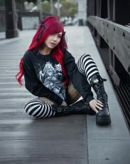 画像32: [取り寄せ]SHAKER-70 / ウェッジソール厚底ブーツ【DEMONIA】 (32)