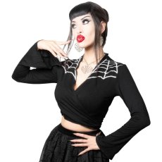 画像1: Spiderweb Western Tie Top / カーディガン【KREEPSVILLE 666】 (1)