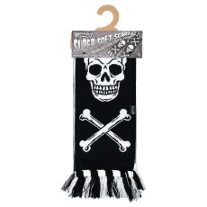 画像4: Skull Crossbone Knit Scarf /  マフラー【KREEPSVILLE 666】 (4)