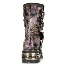 画像6: [取り寄せ]M.391-S5 / ペイズリー / 厚底ブーツ / 本革【NEW ROCK】 (6)