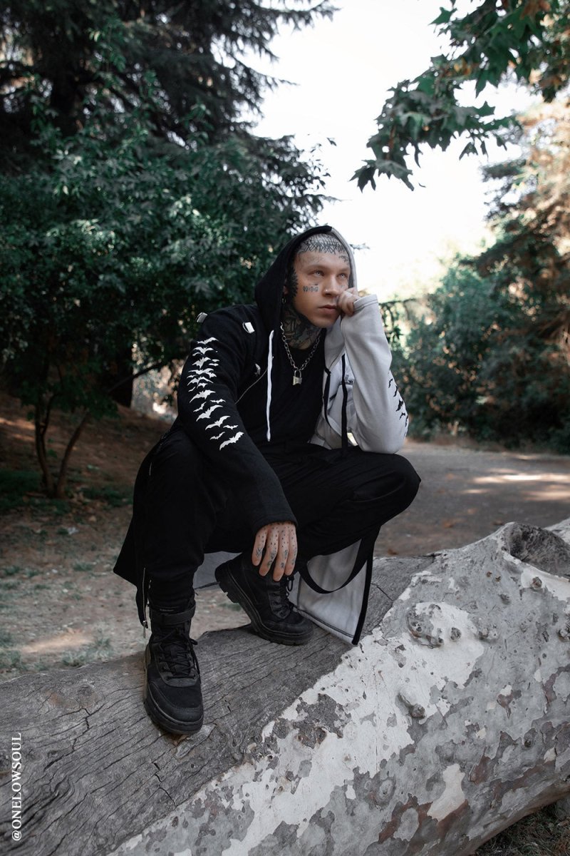 画像13: Split Mage / WHITE / 二つの魂を宿す者 / ZIPパーカー【VampireFreaks】 (13)