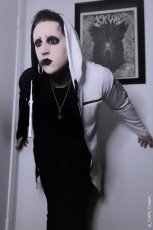 画像19: Split Mage / WHITE / 二つの魂を宿す者 / ZIPパーカー【VampireFreaks】 (19)