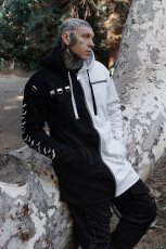 画像1: Split Mage / WHITE / 二つの魂を宿す者 / ZIPパーカー【VampireFreaks】 (1)