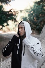 画像18: Split Mage / WHITE / 二つの魂を宿す者 / ZIPパーカー【VampireFreaks】 (18)