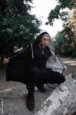 画像17: Split Mage / WHITE / 二つの魂を宿す者 / ZIPパーカー【VampireFreaks】 (17)