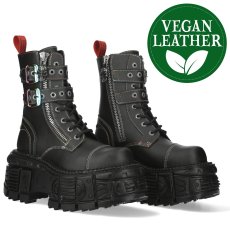 画像1: [取り寄せ]M-MET036-V5 / 厚底ブーツ / ビーガンレザー【NEW ROCK】 (1)