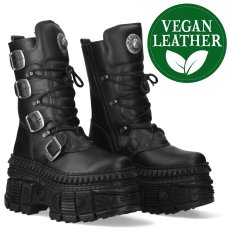 画像1: [取り寄せ]M-WALL1473-V2 /  厚底ブーツ / 本革【NEW ROCK】 (1)