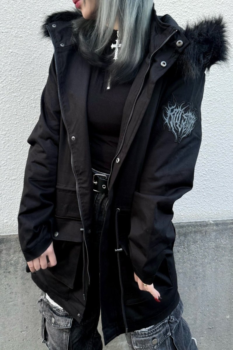 画像1: Lost Nostalgia Parker Coat / 失われた郷愁 / コート【KILL STAR】 (1)