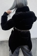 画像9: Deadliest Nightvelvet Puffer Coat / 闇夜に潜む / BLACK / ダウンジャケット【KILL STAR】 (9)