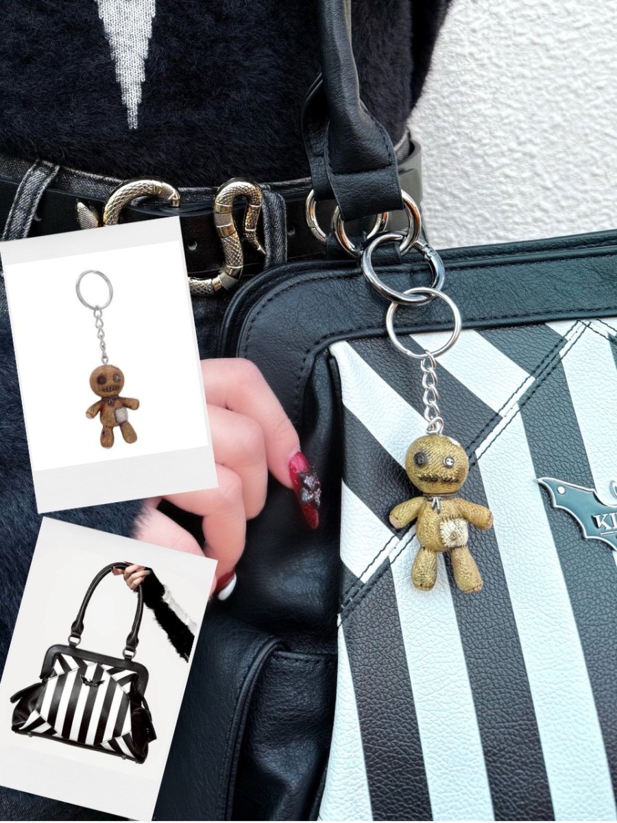 画像16: Voodoo Doll Keyring 6cm / キーホルダー【NEMESIS NOW】 (16)