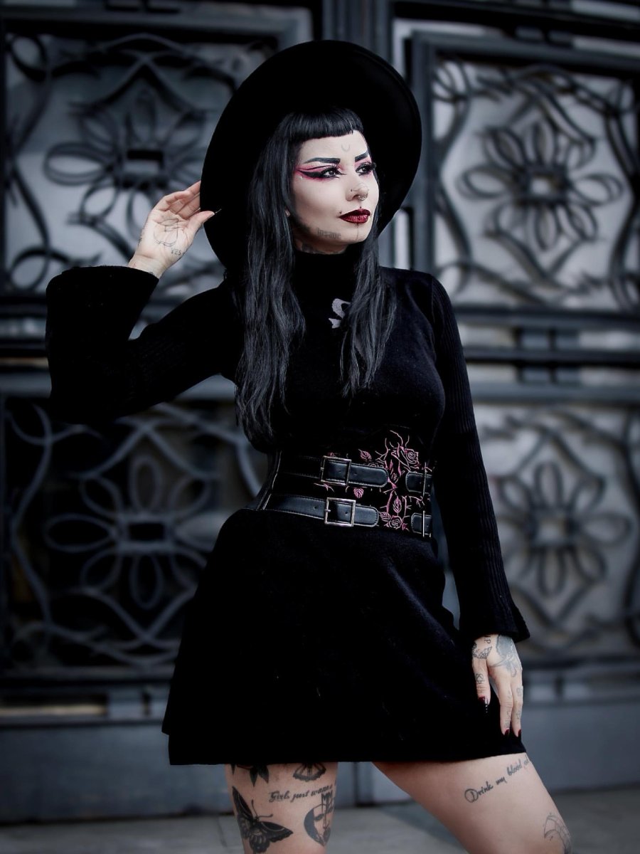 画像6: Wilted Petals Belt / コルセットウエストベルト【KILL STAR】 (6)