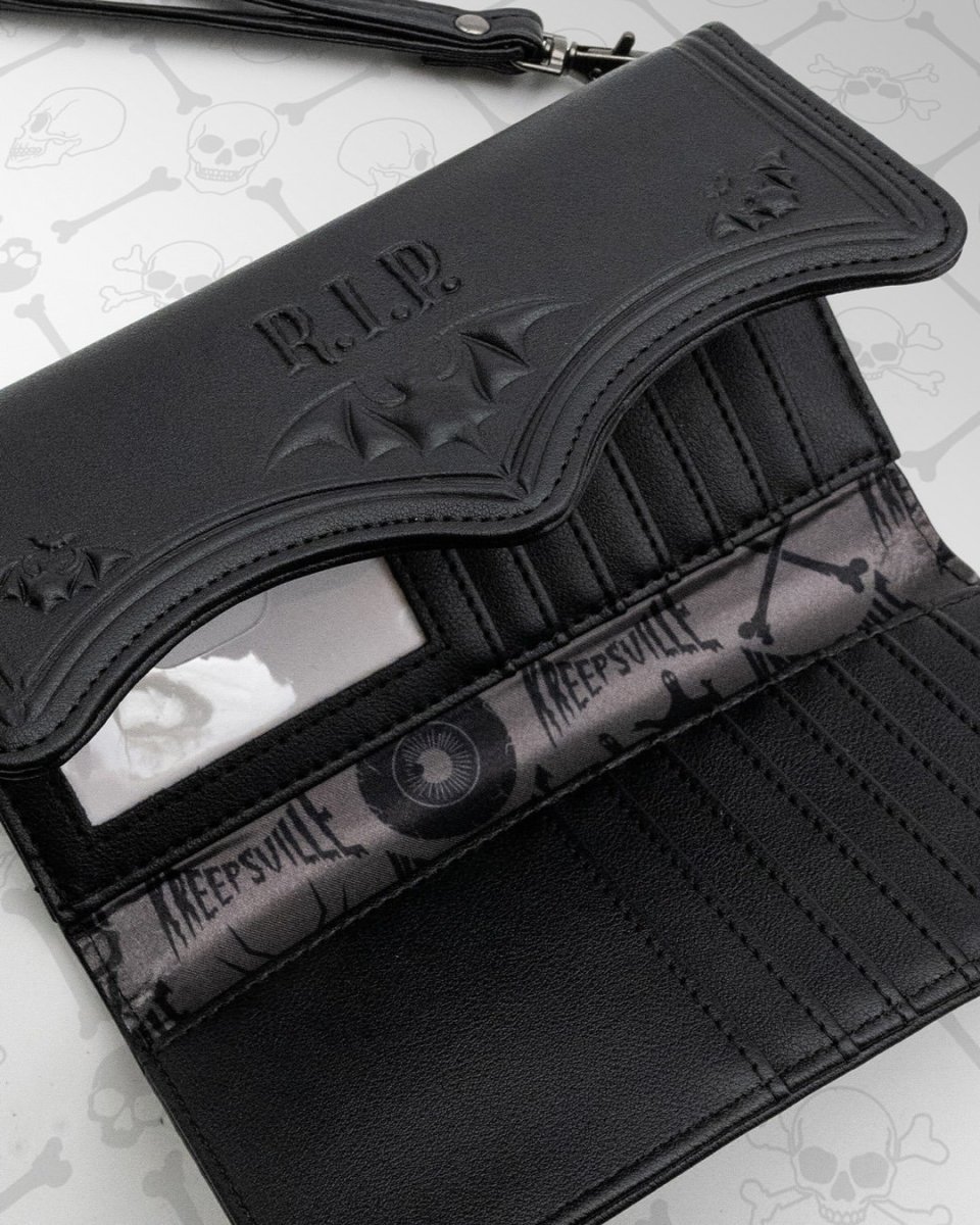 画像8: RIP Bat Embossed / 三つ折り財布 【KREEPSVILLE 666】 (8)