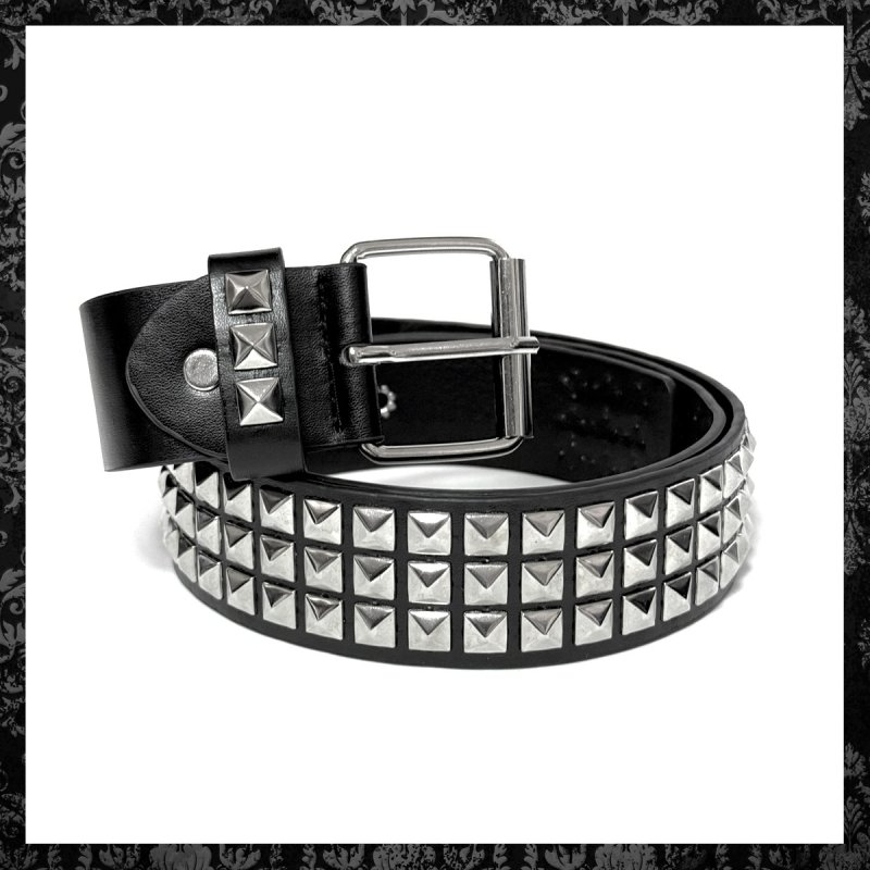 Triple Studded Belt / スタッズベルト | Spider Rock Web