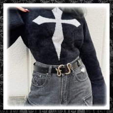 画像2: 【SRW】Antique Serpent Belt / ベルト (2)