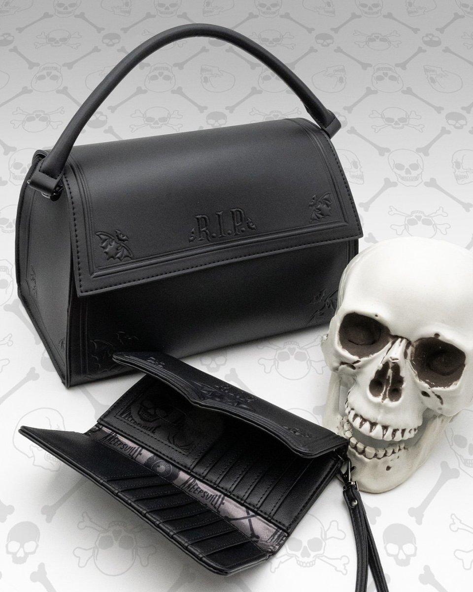 画像7: RIP Bat Embossed / 三つ折り財布 【KREEPSVILLE 666】 (7)