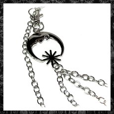 画像4: 【SRW】Crescent Moon & Sun Chain Belt / チェーンベルト (4)