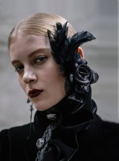 画像4: Gothic rose and far / コーム型ヘアクリップ【Devil Fashion】 (4)