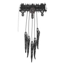 画像9: Gothic decoration fingerstall / フィンガーカバー付きブレスレット【Devil Fashion】 (9)