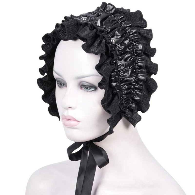 Gothic Lolita Bonnet / ヘッドドレス【Devil Fashion】 | Spider Rock Web