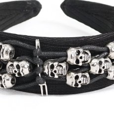 画像13: Skull braided headband / カチューシャ【Devil Fashion】 (13)