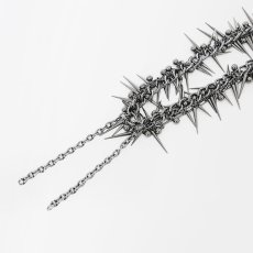 画像10: Punk Double Chain Spike / ネックレス【Devil Fashion】 (10)