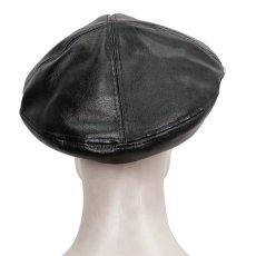 画像8: Pin Skull Faux Leather Beret / ベレー帽【Devil Fashion】 (8)