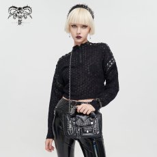 画像4: Heavy Metal Leather Jacket Bag / ショルダーバッグ【Devil Fashion】 (4)