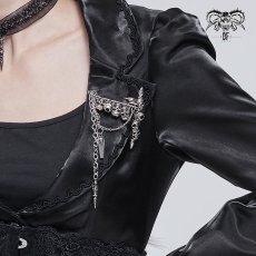 画像1: Punk Skull Brooch / ブローチ【Devil Fashion】 (1)