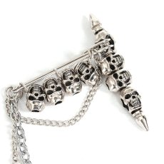 画像6: Punk Skull Brooch / ブローチ【Devil Fashion】 (6)