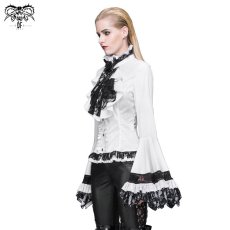 画像8: Gothic big flared sleeves bandage / ブラウス【Devil Fashion】 (8)