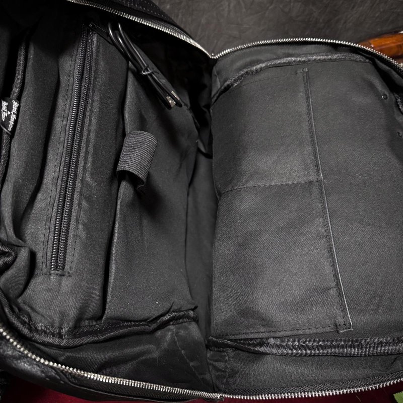 Punk inverted leather backpack / 高機能バックパック【Devil Fashion