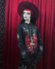 画像14: 【Mens】Cusp Of Bathory Hoodie / 蝙蝠伯爵夫人  / パーカー【KILL STAR x ALCHEMY】 (14)